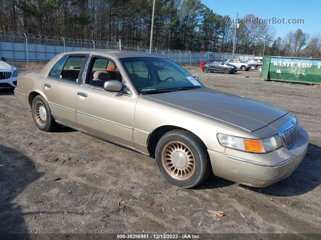 2000 Mercury Grand Marquis Ls Gold vin: 2MEFM75W0YX684905