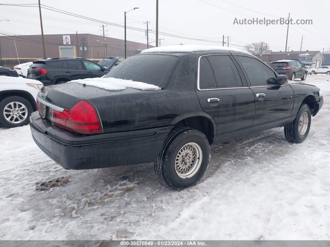 2000 Mercury Grand Marquis Ls Black vin: 2MEFM75W0YX741247