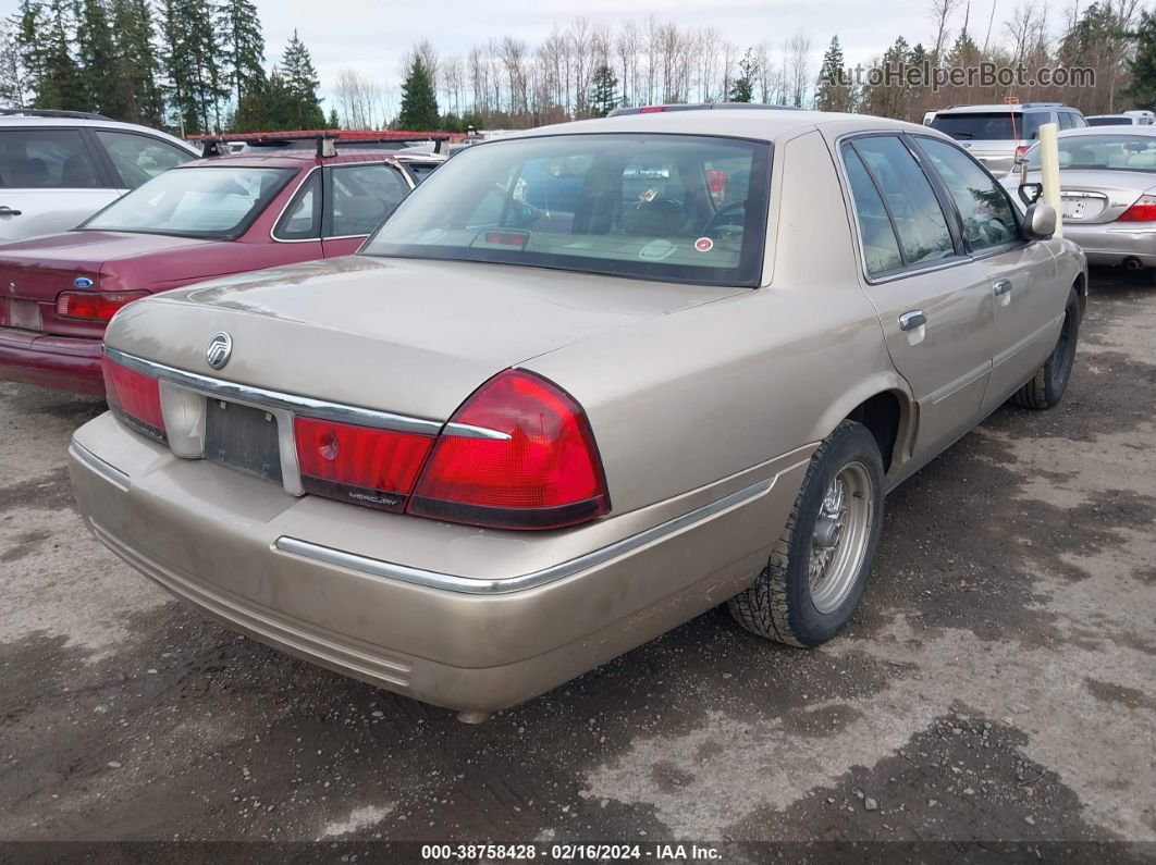 2000 Mercury Grand Marquis Ls Tan vin: 2MEFM75W1YX627225