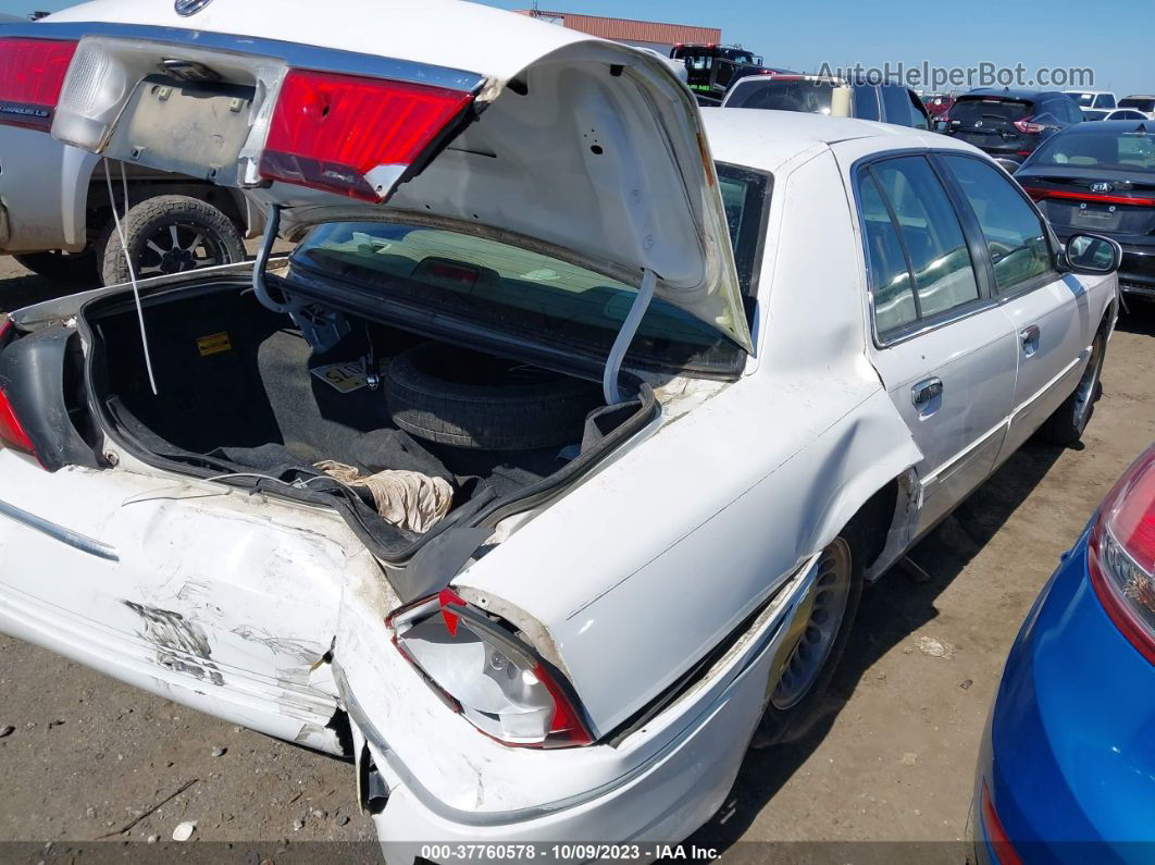 2000 Mercury Grand Marquis Ls White vin: 2MEFM75W1YX686159