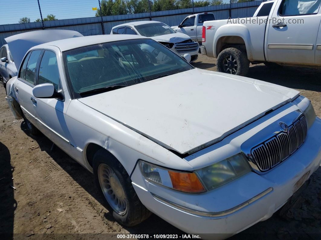 2000 Mercury Grand Marquis Ls White vin: 2MEFM75W1YX686159