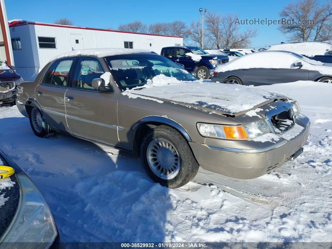 2000 Mercury Grand Marquis Ls Gold vin: 2MEFM75W1YX717278