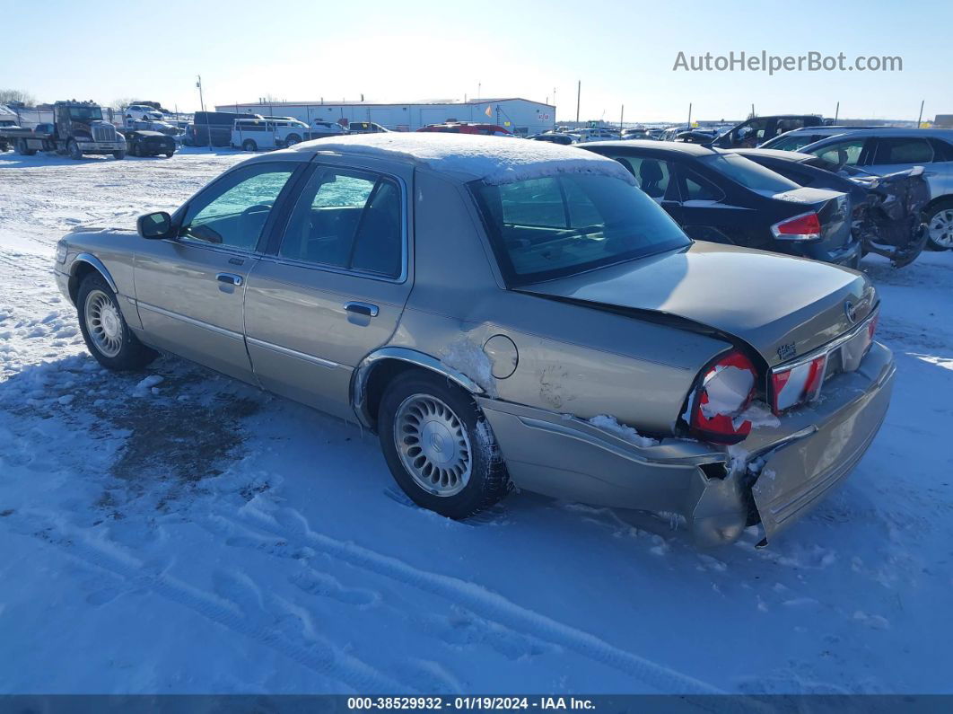 2000 Mercury Grand Marquis Ls Gold vin: 2MEFM75W1YX717278