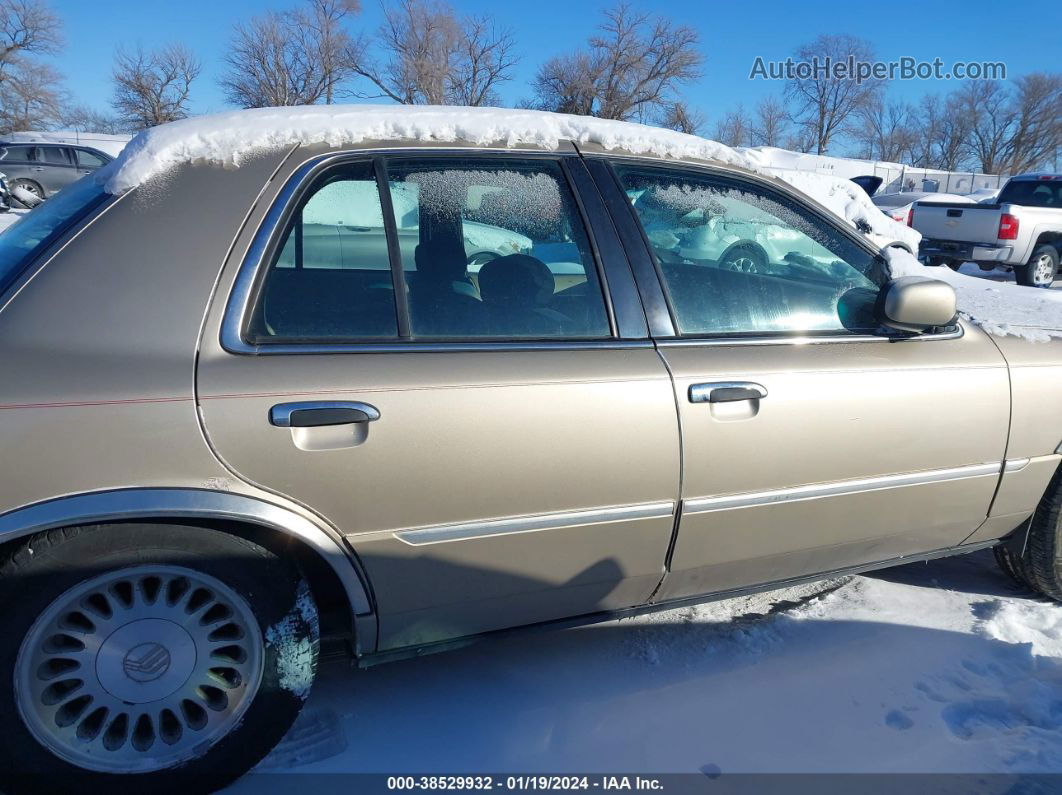 2000 Mercury Grand Marquis Ls Gold vin: 2MEFM75W1YX717278