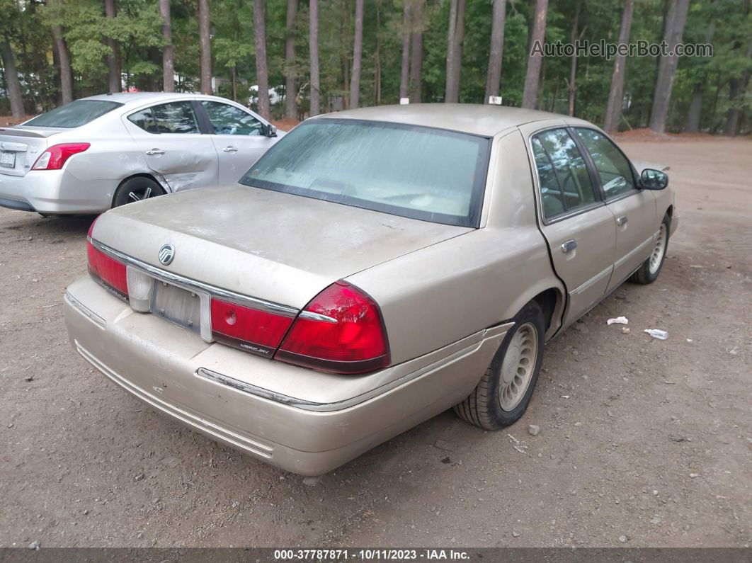 2000 Mercury Grand Marquis Ls Золотой vin: 2MEFM75W1YX726482