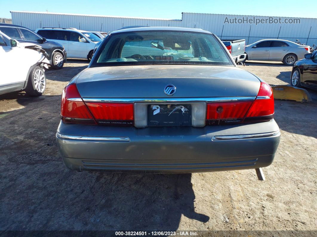 2000 Mercury Grand Marquis Ls Gray vin: 2MEFM75W2YX603189