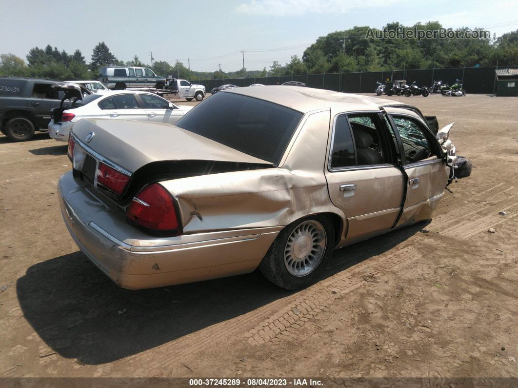 2000 Mercury Grand Marquis Ls Желто-коричневый vin: 2MEFM75W2YX720142