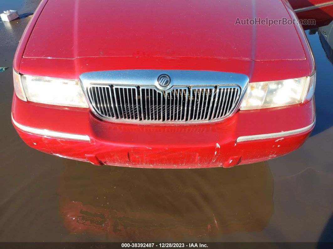 2000 Mercury Grand Marquis Ls Red vin: 2MEFM75W3YX651798