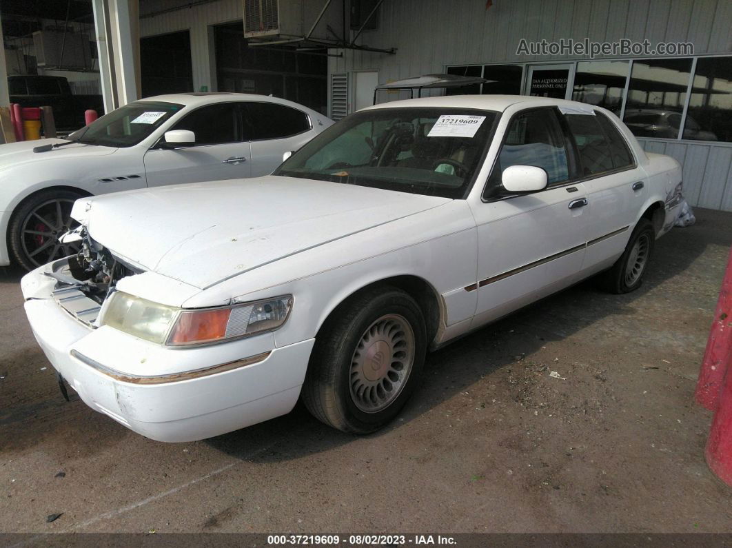 2000 Mercury Grand Marquis Ls White vin: 2MEFM75W3YX725138