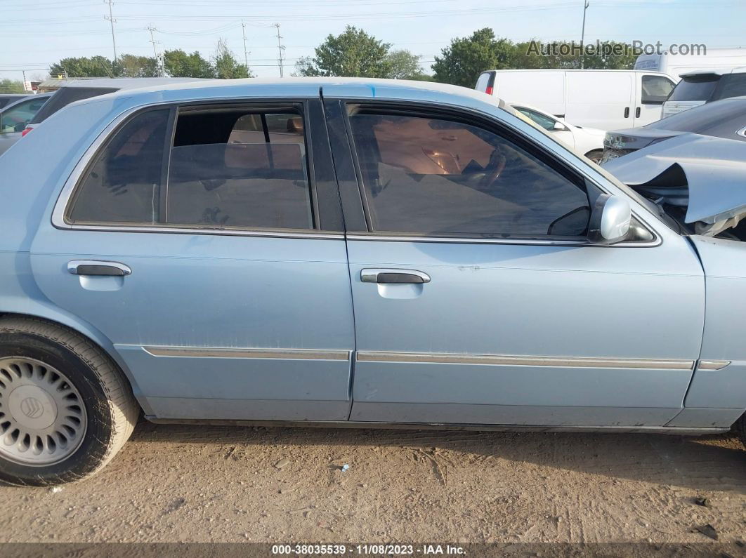 2000 Mercury Grand Marquis Ls Light Blue vin: 2MEFM75W3YX733837