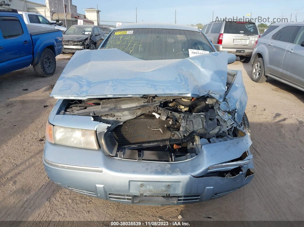 2000 Mercury Grand Marquis Ls Light Blue vin: 2MEFM75W3YX733837