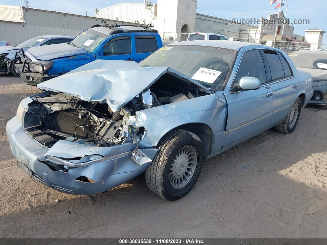 2000 Mercury Grand Marquis Ls Light Blue vin: 2MEFM75W3YX733837