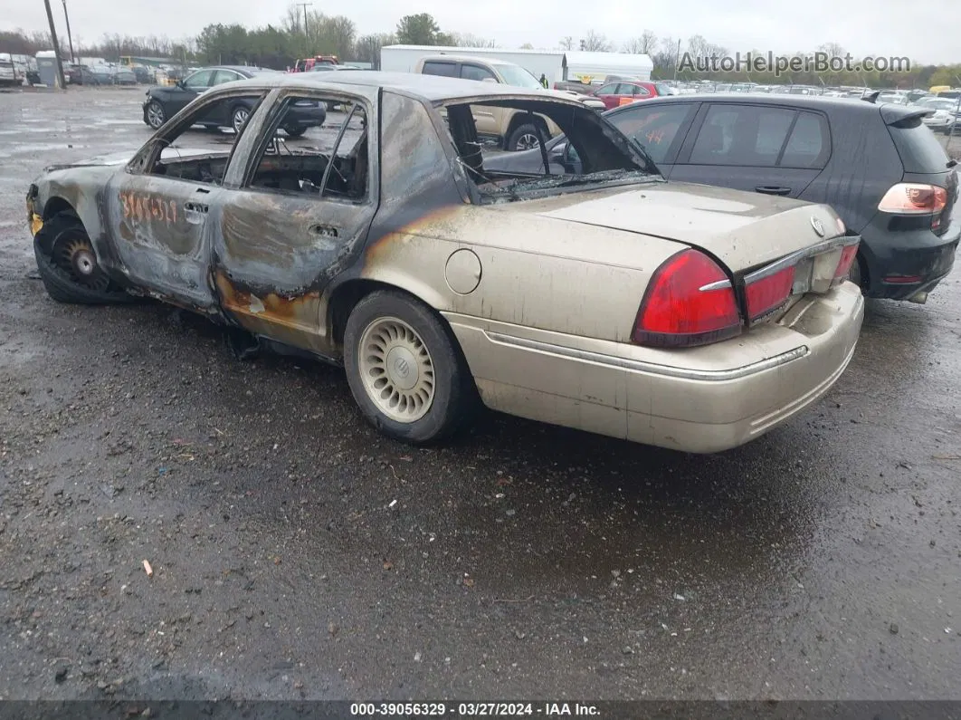 2000 Mercury Grand Marquis Ls Gold vin: 2MEFM75W4YX609480