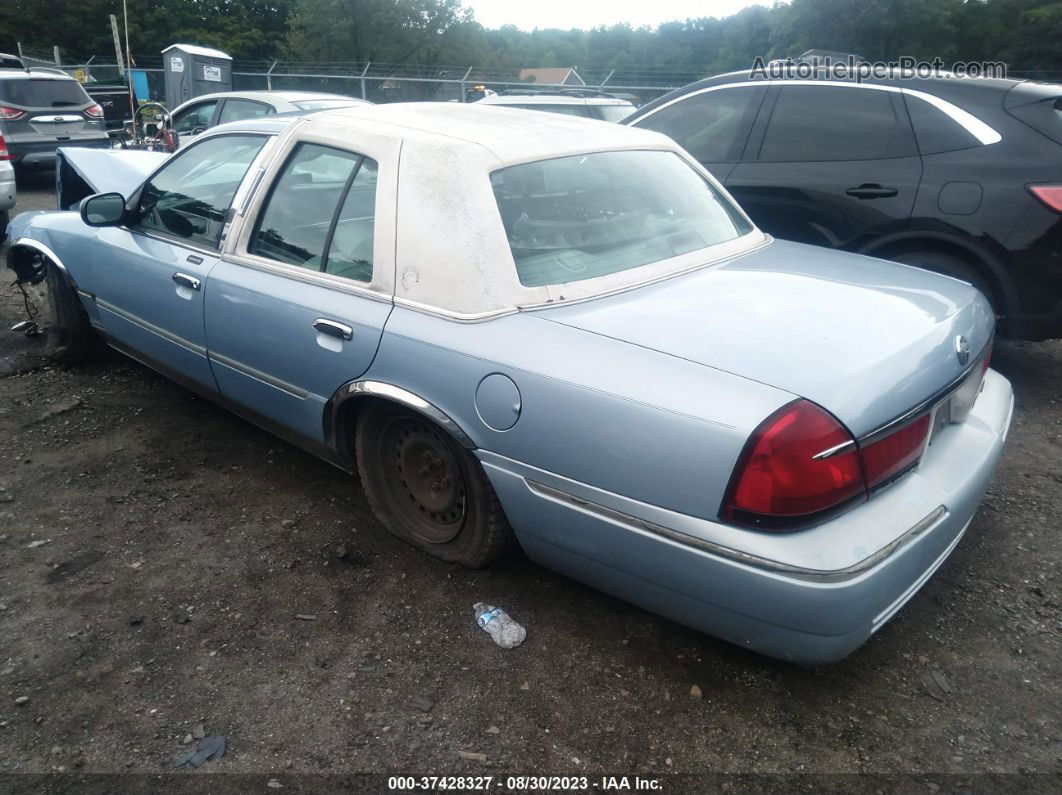 2000 Mercury Grand Marquis Ls Blue vin: 2MEFM75W4YX618681