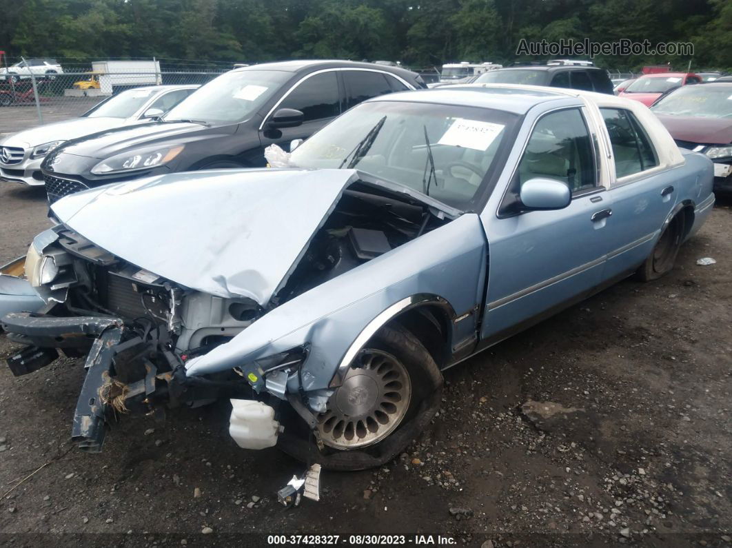 2000 Mercury Grand Marquis Ls Синий vin: 2MEFM75W4YX618681