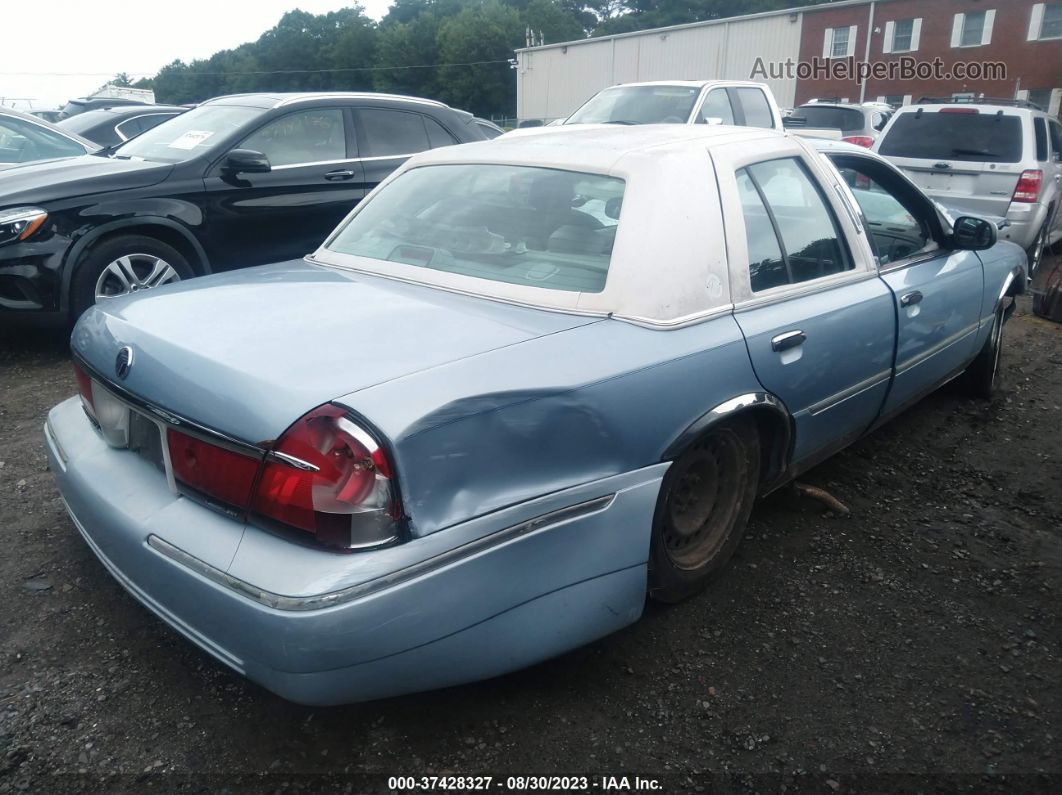 2000 Mercury Grand Marquis Ls Синий vin: 2MEFM75W4YX618681