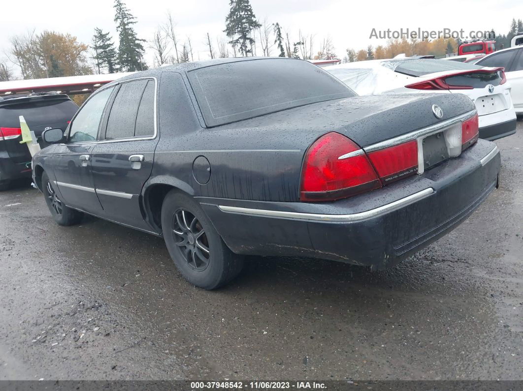 2000 Mercury Grand Marquis Ls Dark Blue vin: 2MEFM75W4YX719784