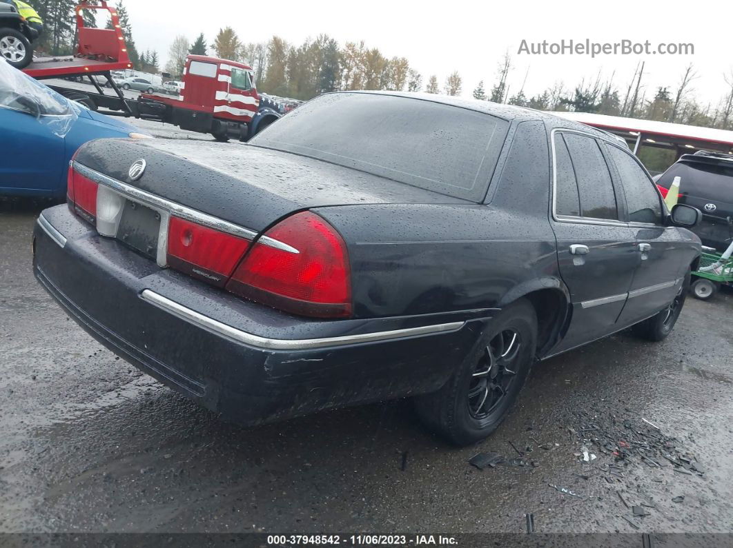 2000 Mercury Grand Marquis Ls Dark Blue vin: 2MEFM75W4YX719784