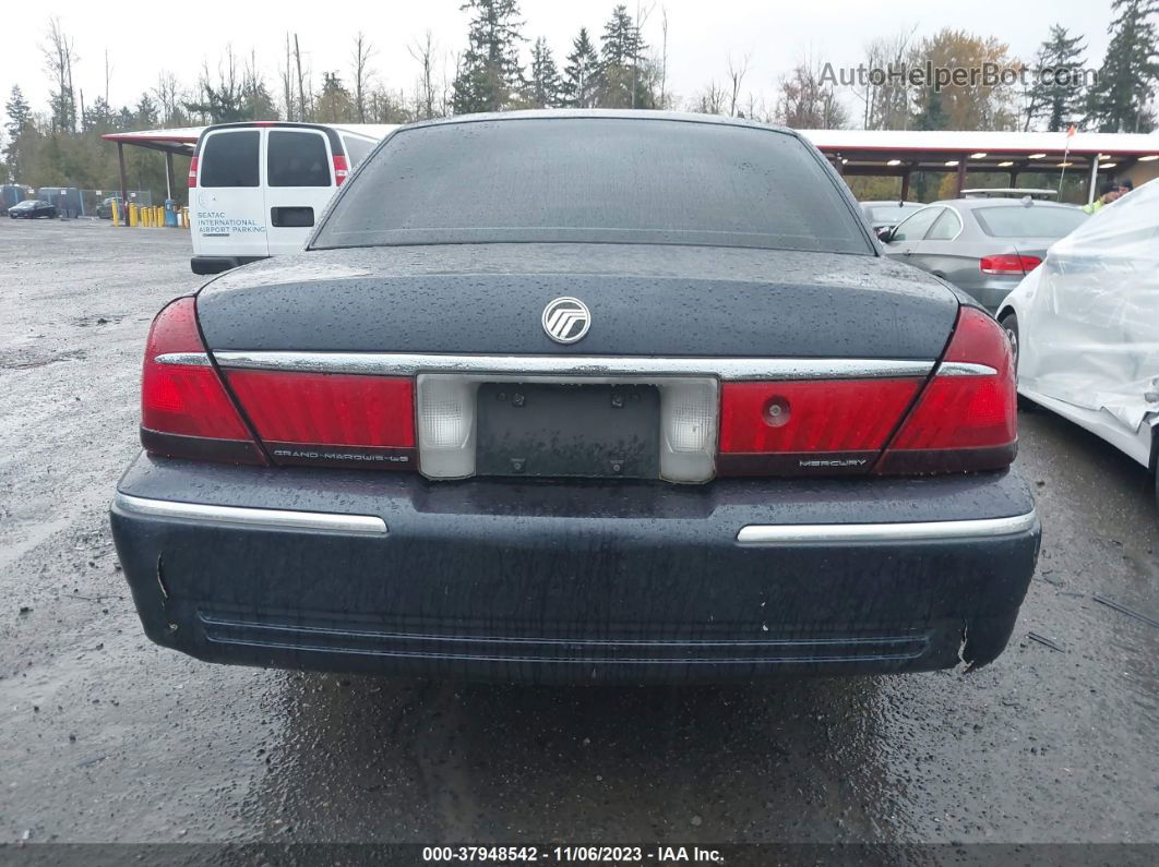 2000 Mercury Grand Marquis Ls Dark Blue vin: 2MEFM75W4YX719784