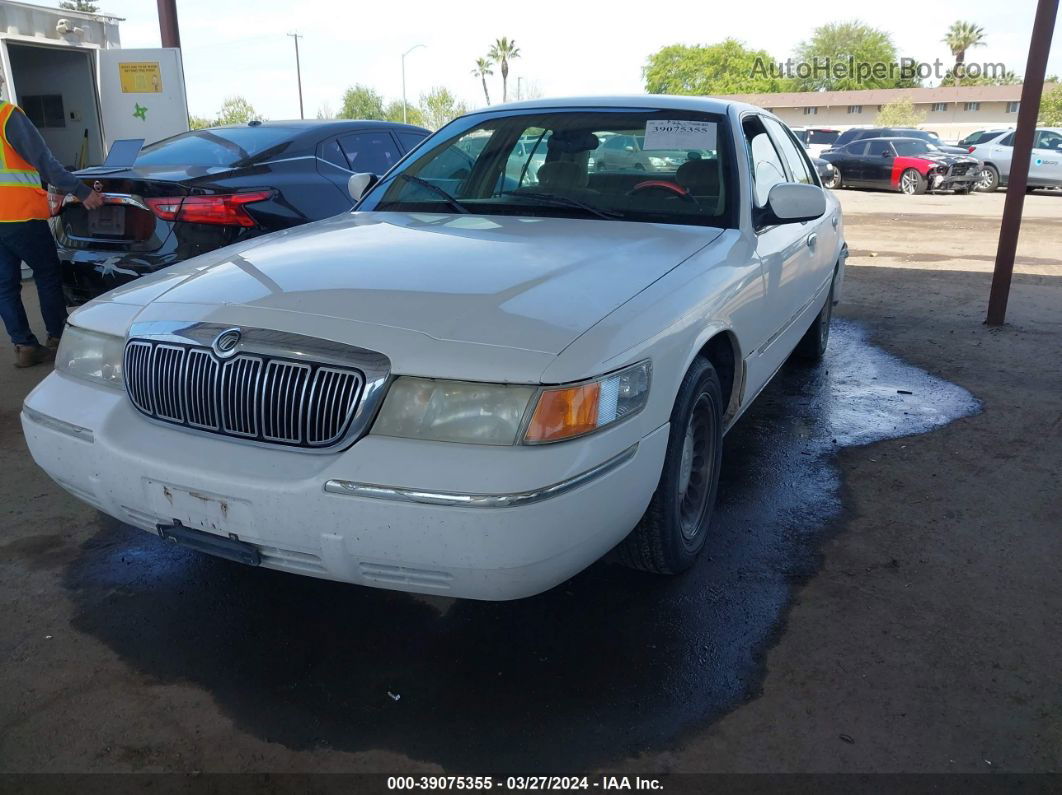 2000 Mercury Grand Marquis Ls Белый vin: 2MEFM75W4YX721244