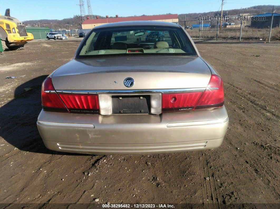 2000 Mercury Grand Marquis Ls Beige vin: 2MEFM75W4YX739596