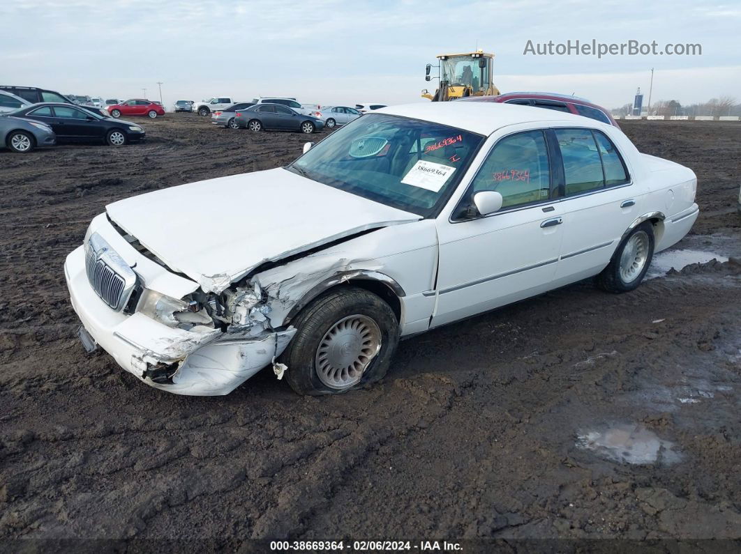 2000 Mercury Grand Marquis Ls White vin: 2MEFM75W4YX741672