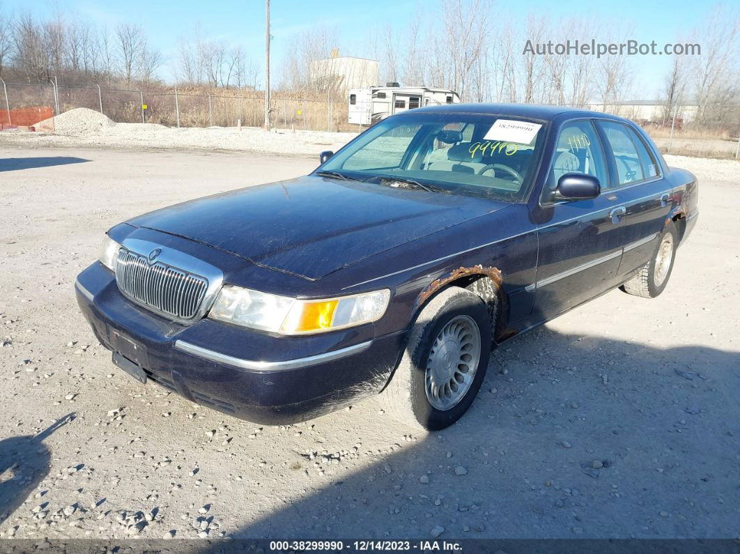 2000 Mercury Grand Marquis Ls Blue vin: 2MEFM75W5YX721530