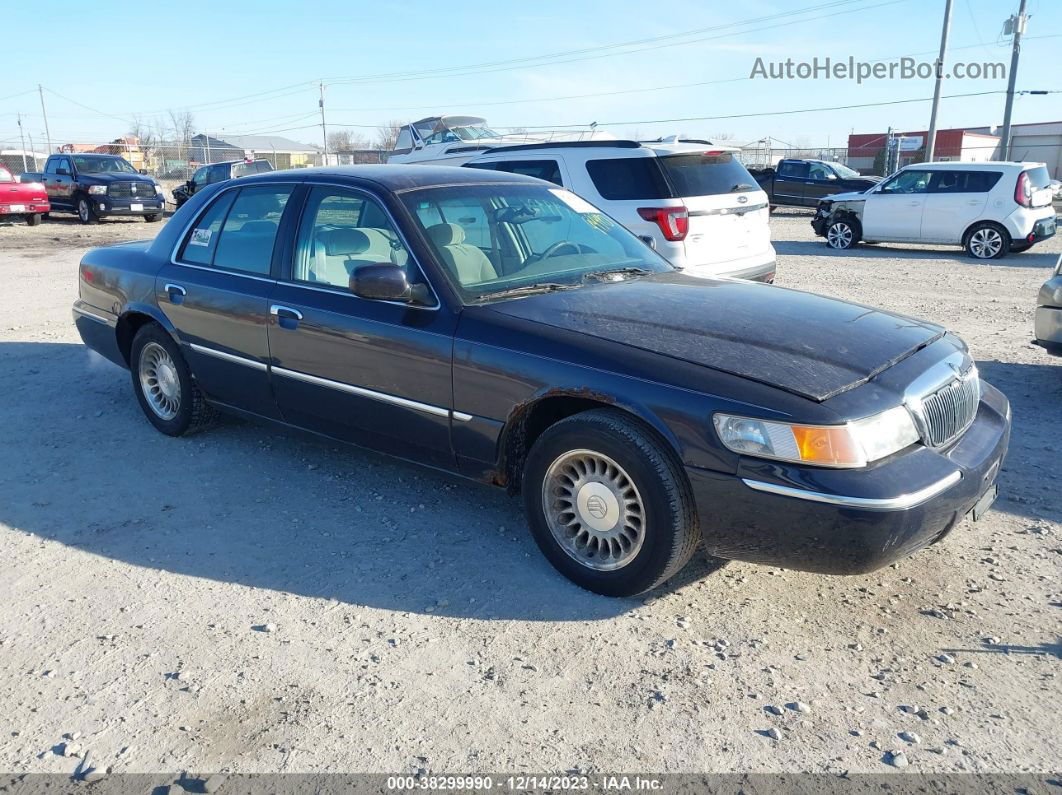 2000 Mercury Grand Marquis Ls Blue vin: 2MEFM75W5YX721530