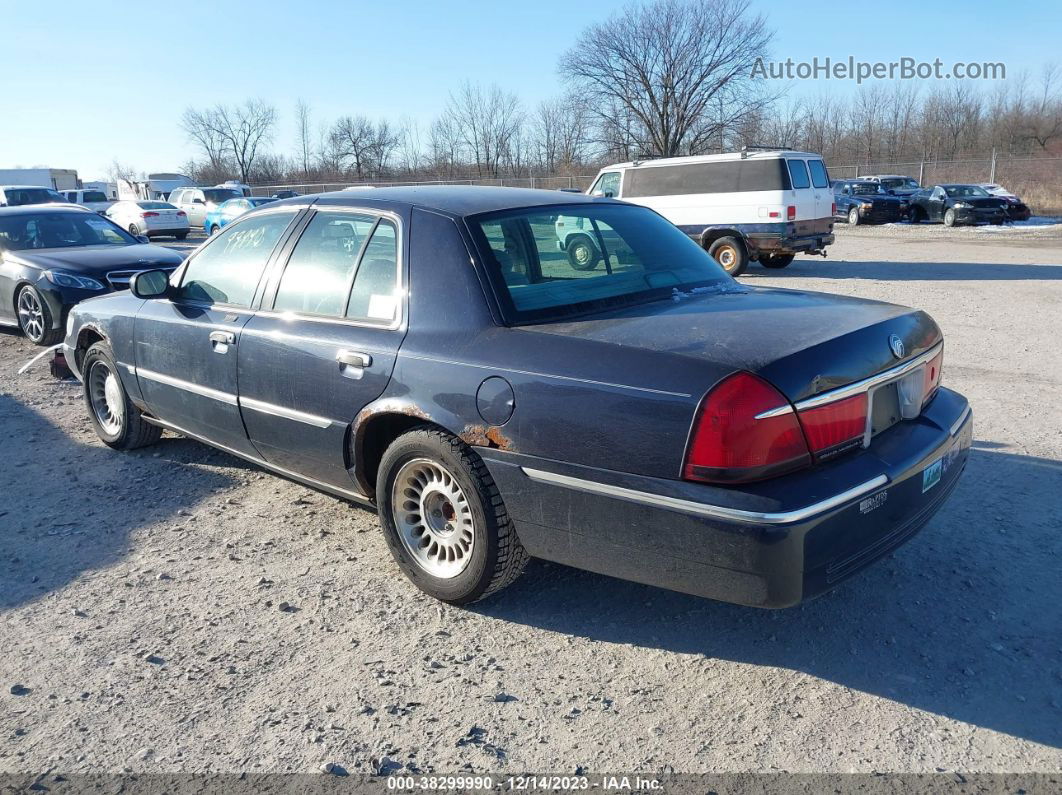 2000 Mercury Grand Marquis Ls Blue vin: 2MEFM75W5YX721530