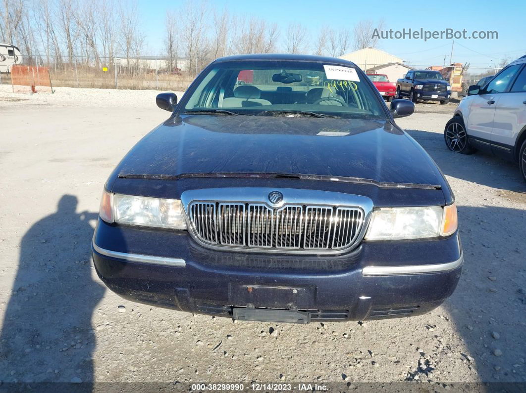 2000 Mercury Grand Marquis Ls Blue vin: 2MEFM75W5YX721530