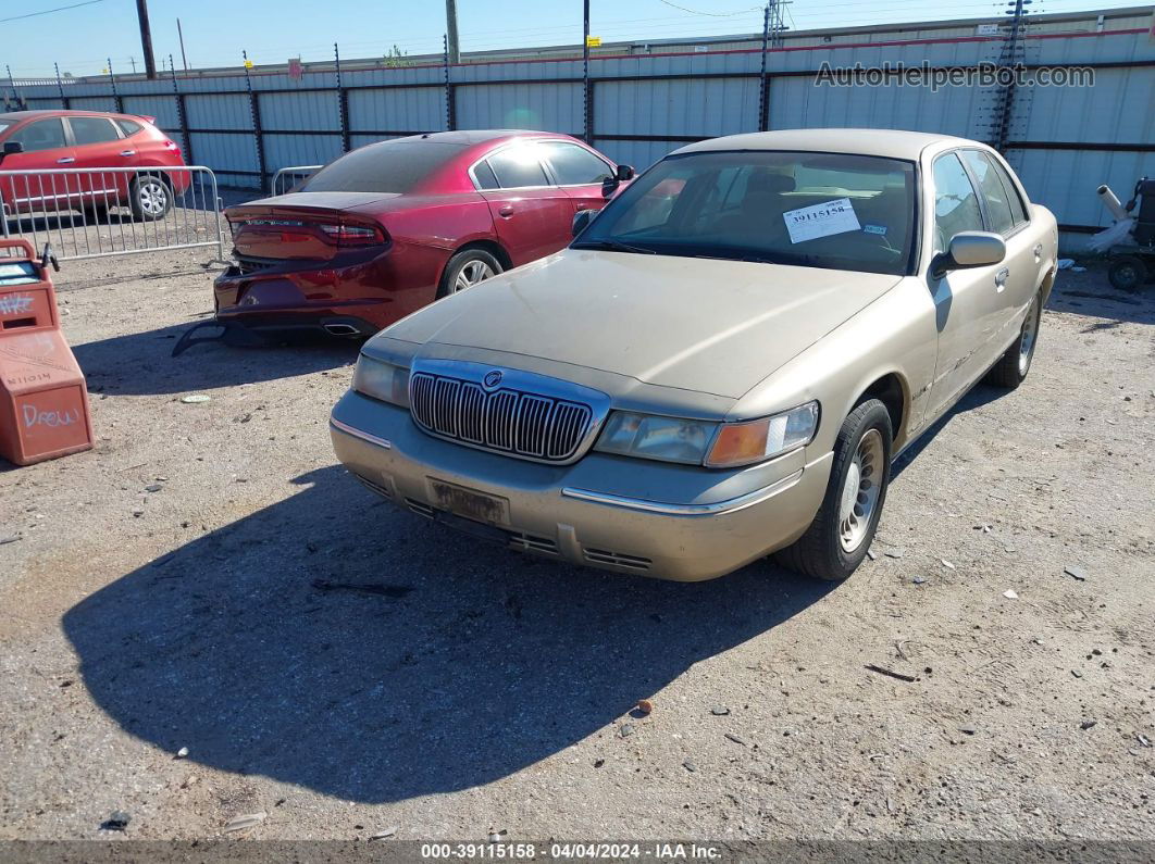 2000 Mercury Grand Marquis Ls Gold vin: 2MEFM75W6YX605060