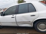 2000 Mercury Grand Marquis Ls White vin: 2MEFM75W6YX669941