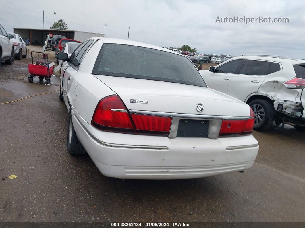 2000 Mercury Grand Marquis Ls White vin: 2MEFM75W6YX669941