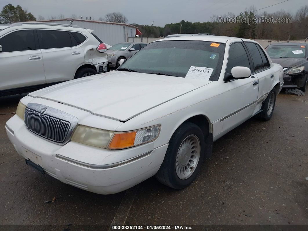 2000 Mercury Grand Marquis Ls White vin: 2MEFM75W6YX669941