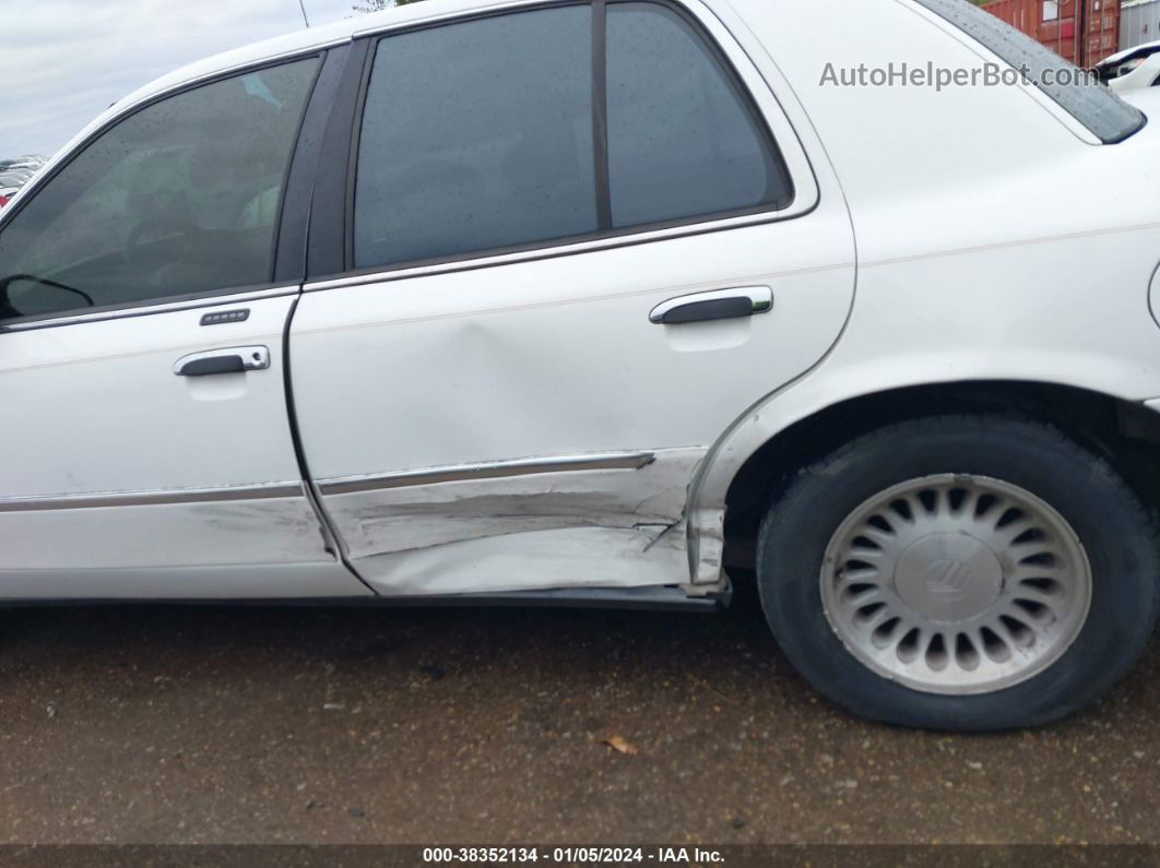 2000 Mercury Grand Marquis Ls White vin: 2MEFM75W6YX669941