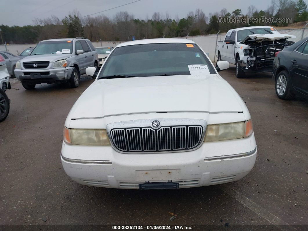 2000 Mercury Grand Marquis Ls Белый vin: 2MEFM75W6YX669941