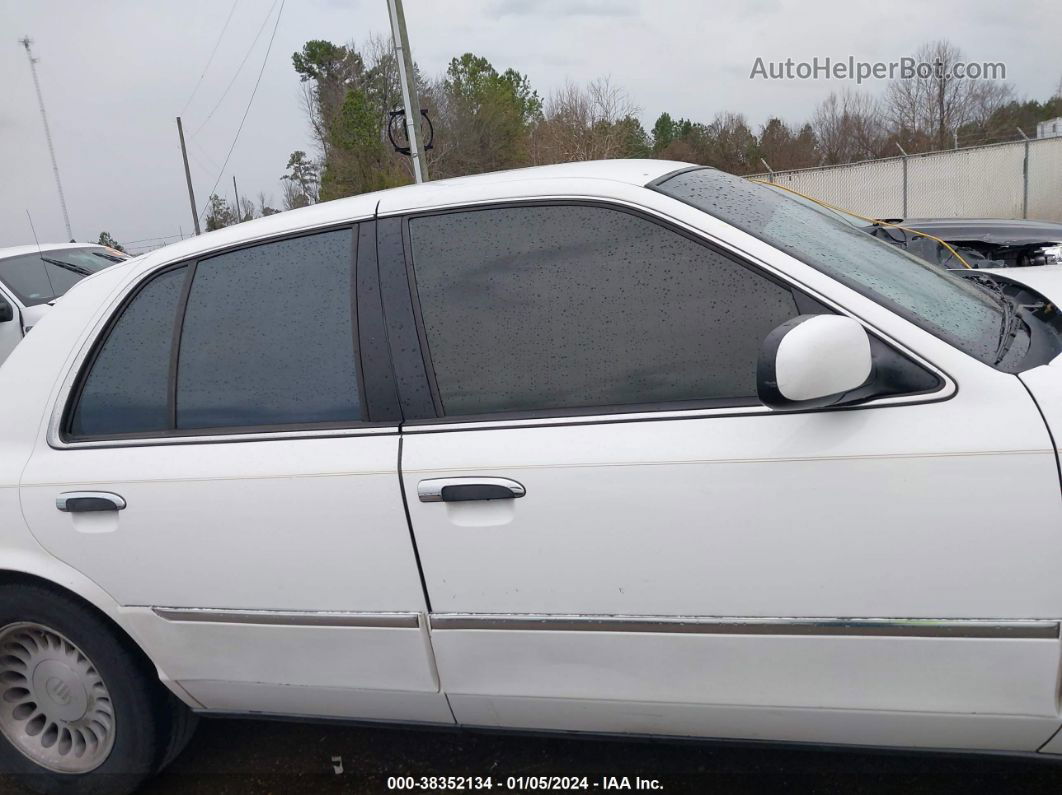 2000 Mercury Grand Marquis Ls White vin: 2MEFM75W6YX669941