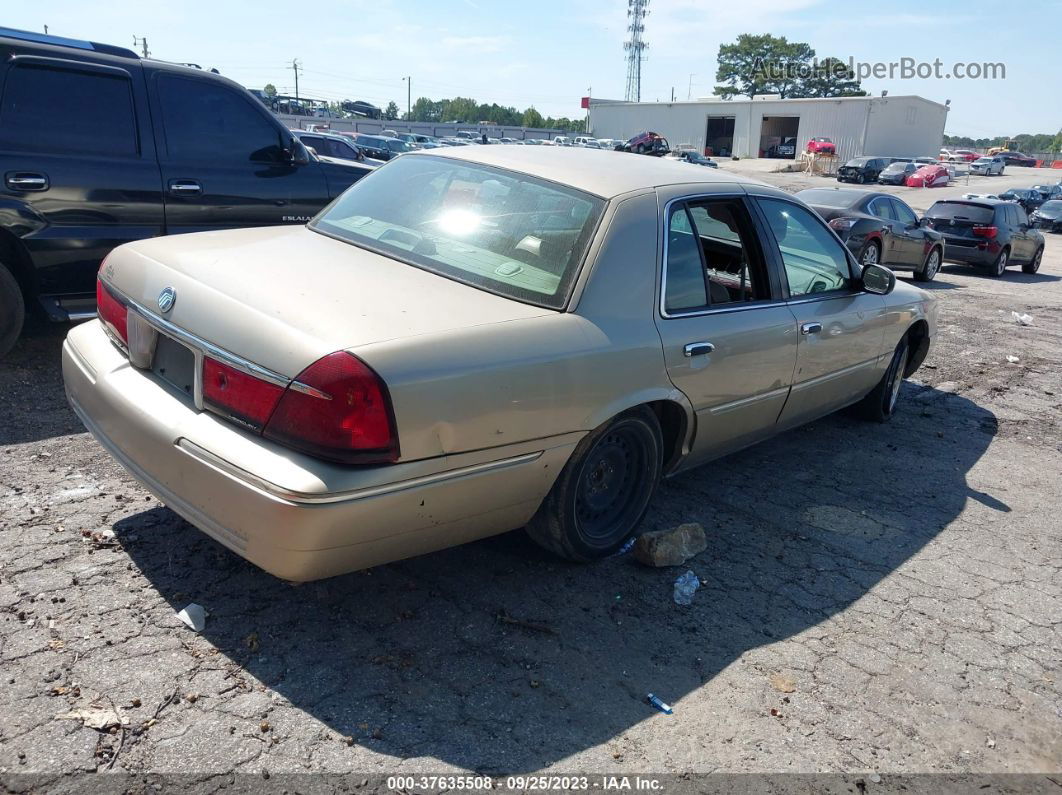 2000 Mercury Grand Marquis Ls Beige vin: 2MEFM75W6YX720502