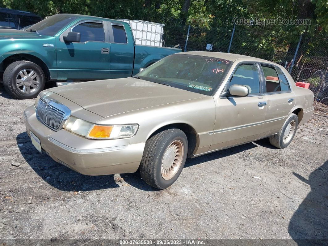 2000 Mercury Grand Marquis Ls Бежевый vin: 2MEFM75W6YX720502