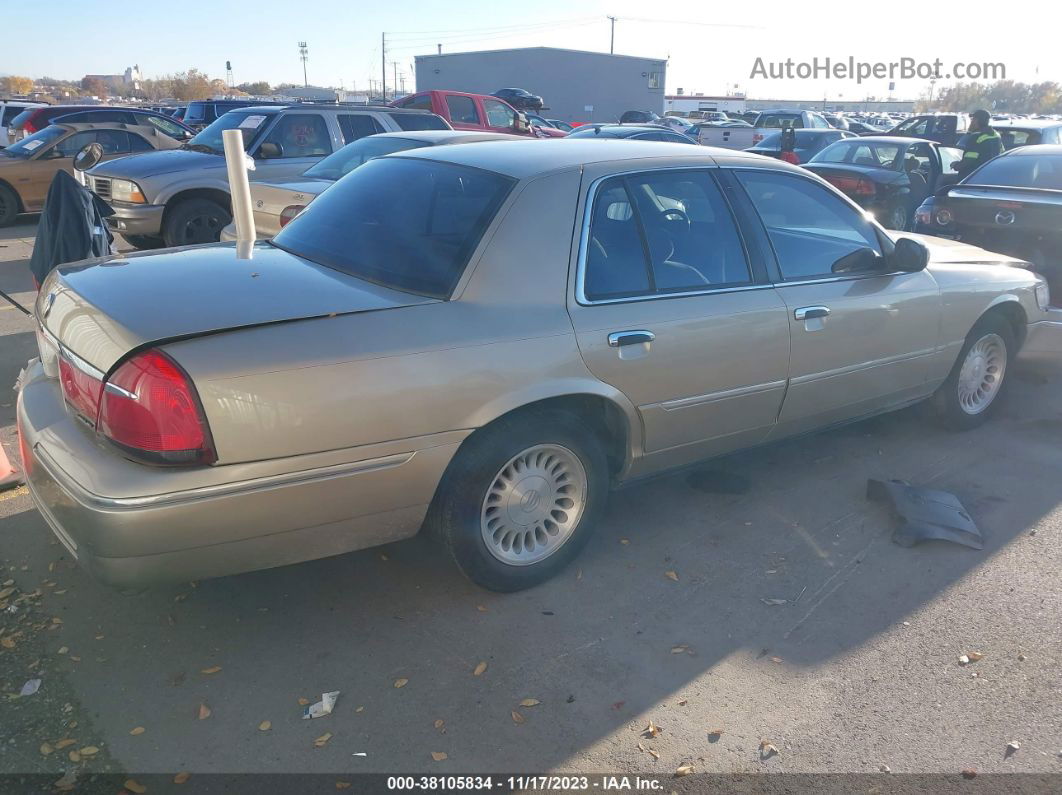 2000 Mercury Grand Marquis Ls Gold vin: 2MEFM75W7YX689275