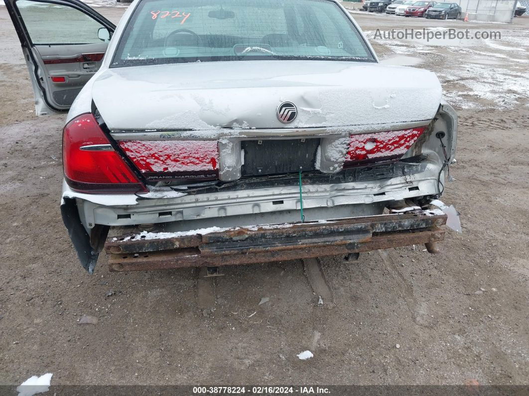 2000 Mercury Grand Marquis Ls Silver vin: 2MEFM75W7YX719326