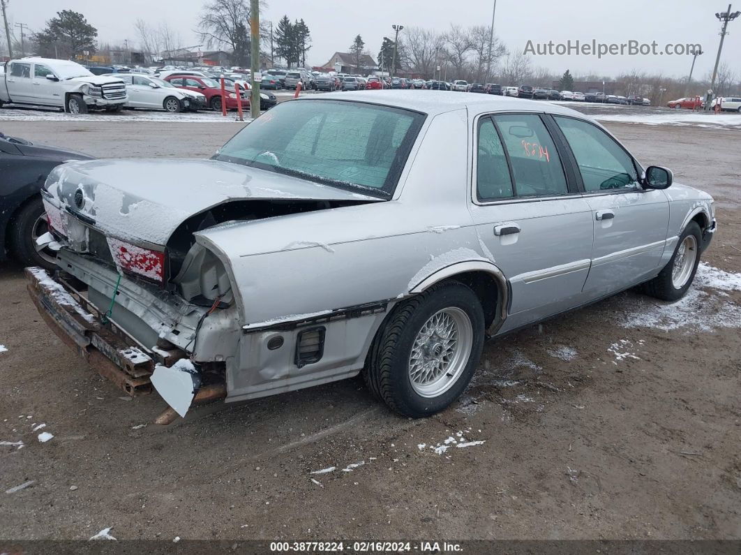 2000 Mercury Grand Marquis Ls Silver vin: 2MEFM75W7YX719326