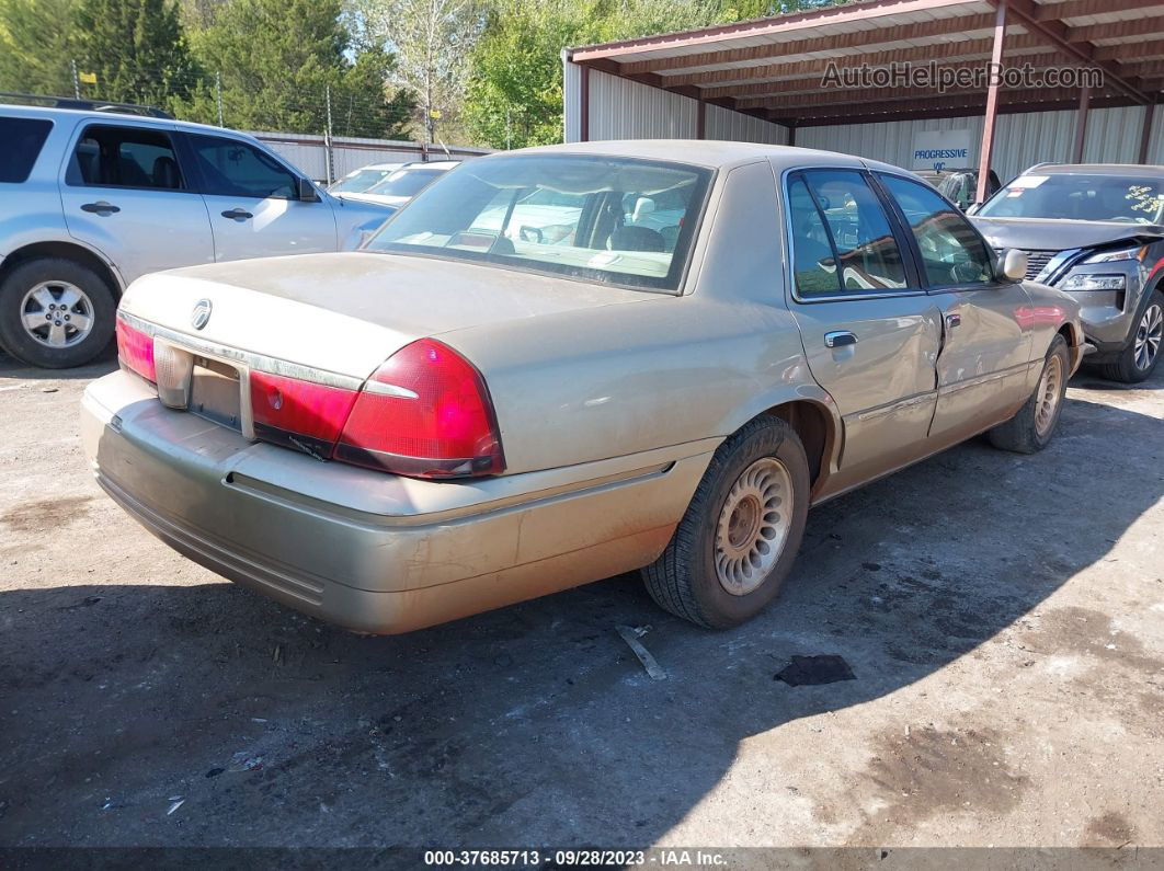 2000 Mercury Grand Marquis Ls Gold vin: 2MEFM75W8YX695957