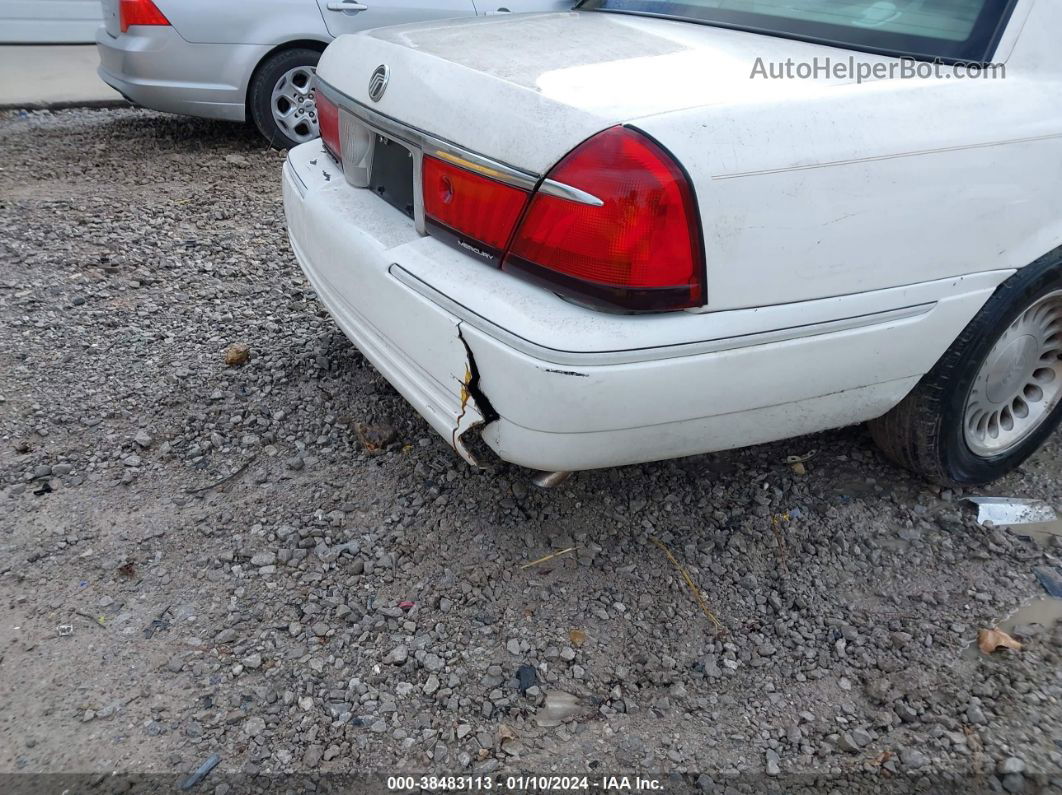 2000 Mercury Grand Marquis Ls Белый vin: 2MEFM75W8YX711803