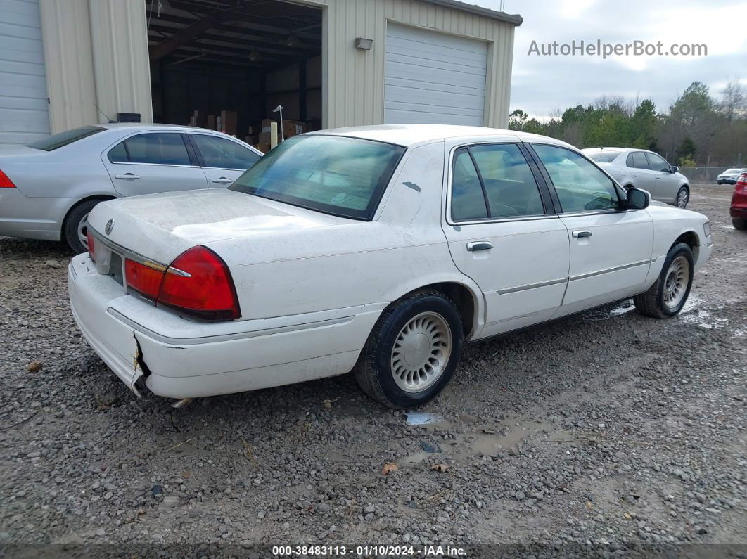 2000 Mercury Grand Marquis Ls White vin: 2MEFM75W8YX711803