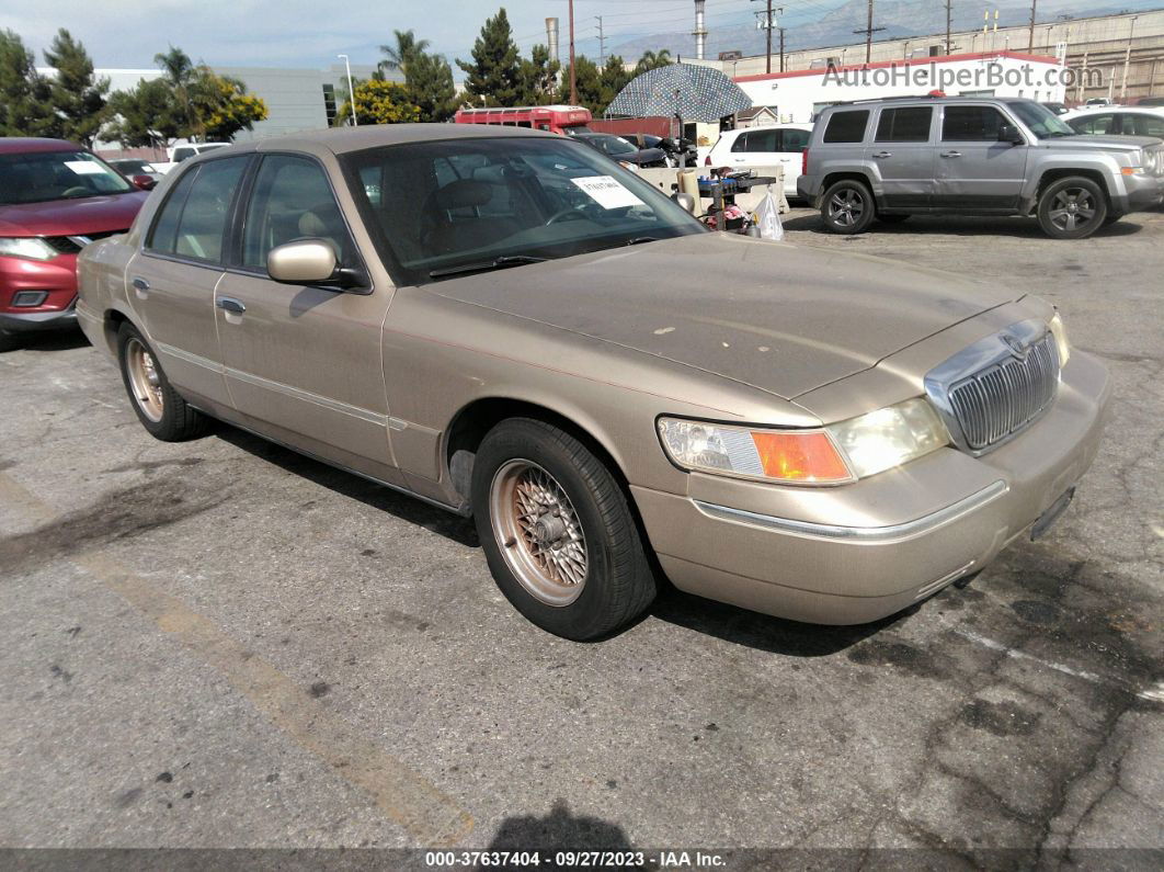 2000 Mercury Grand Marquis Ls Gold vin: 2MEFM75W8YX720274