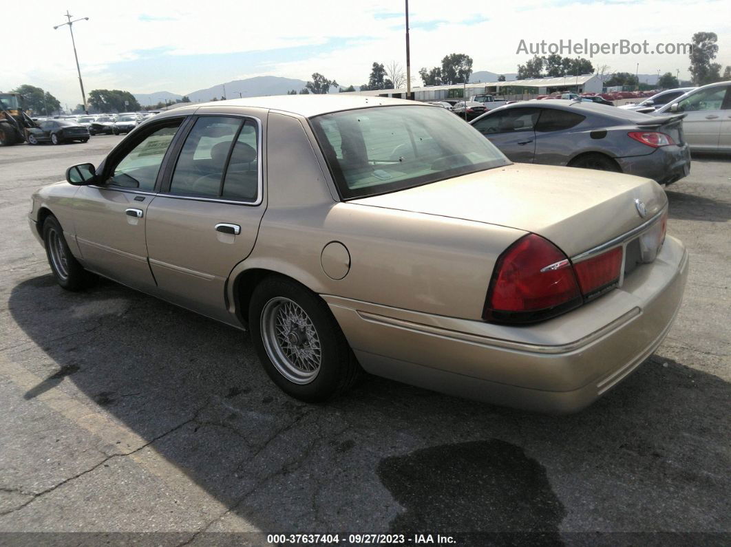 2000 Mercury Grand Marquis Ls Gold vin: 2MEFM75W8YX720274