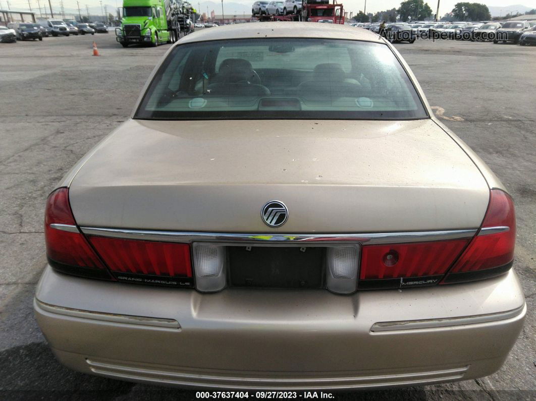 2000 Mercury Grand Marquis Ls Gold vin: 2MEFM75W8YX720274