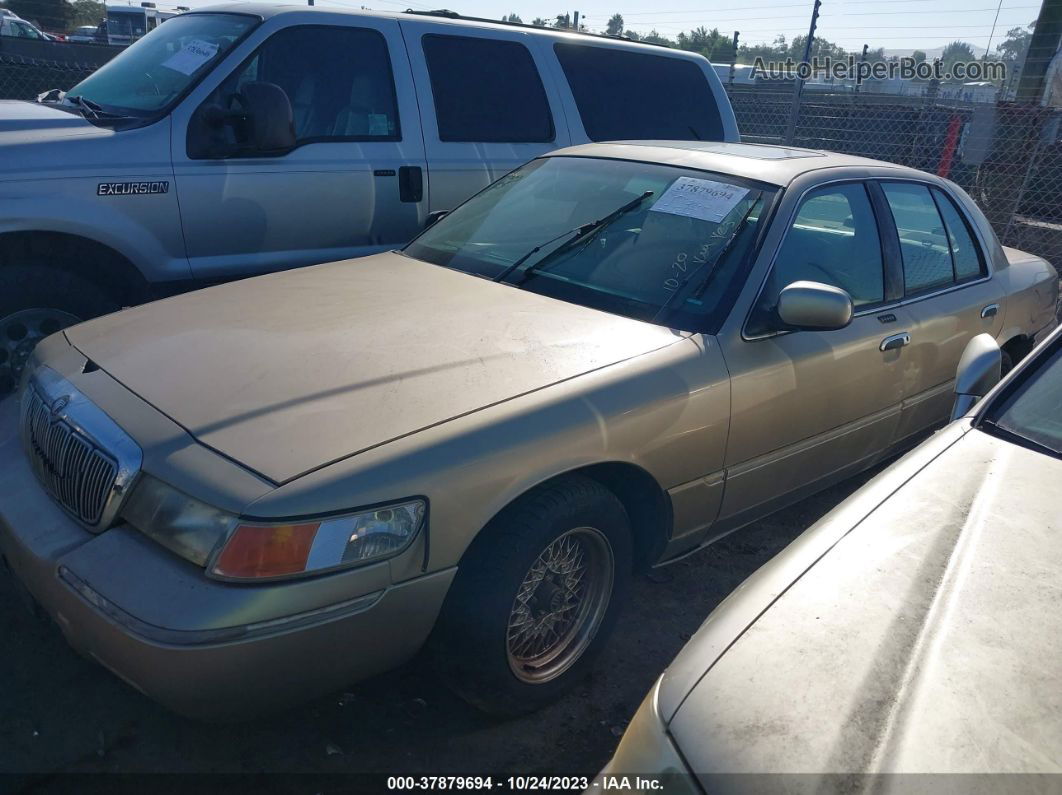 2000 Mercury Grand Marquis Ls Gold vin: 2MEFM75W9YX667567