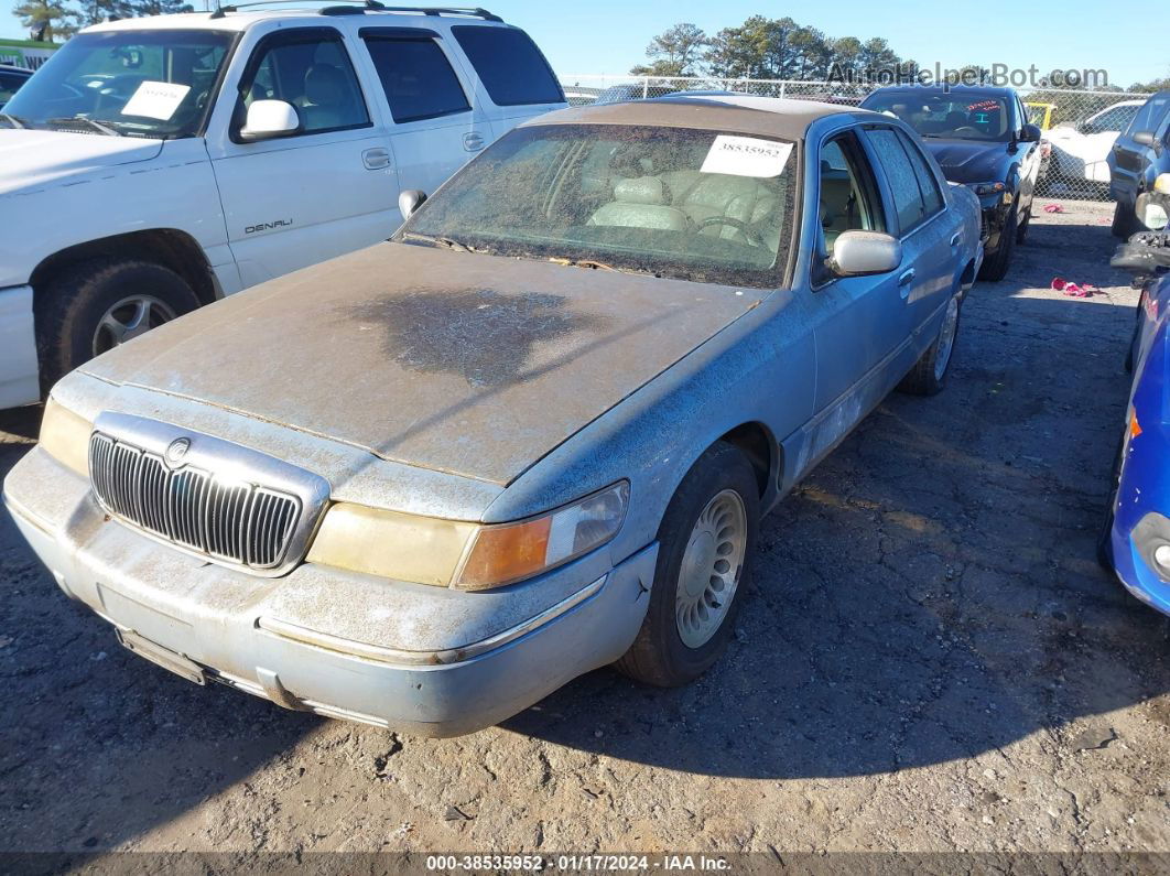 2000 Mercury Grand Marquis Ls Синий vin: 2MEFM75W9YX668184